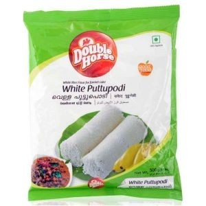 Double horse white puttu podi 500g