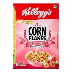 Kelloggs cf real strawberry 575 gm