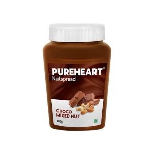 Pureheart nutspread choco mixed nut 160g
