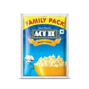 Act ii family pack golden sizzle 120gm