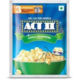 Act ii chilly surprise popcorn 40g