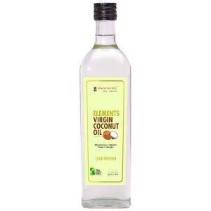 Elements cold pressed virgin coconut oil organic 100ml