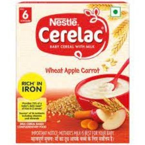 Nestle cerelac wheat apple carrot 6+ month 300gm