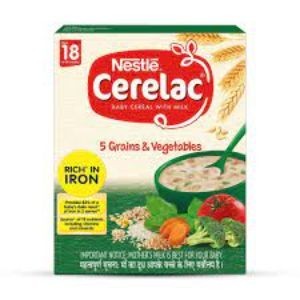 Nestle Cerelac 5 Grains & Vegetables 18 To 24 Months 300Gm