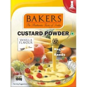 Bakers custard powder vanila 100gm