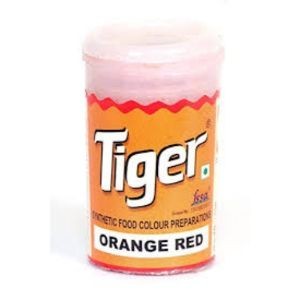 Tiger  orange red colour 10 gm