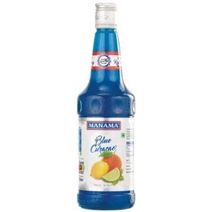 Manama blue curaco (sweet lime&orange)750ml