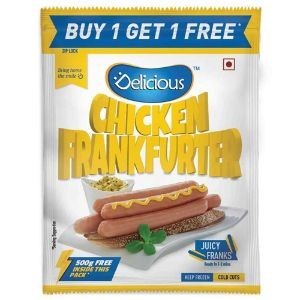 Delicious chicken frankfurter 500 gm