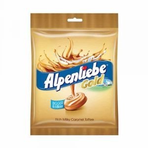 Alpenliebe gold milky caramel toffee 340g