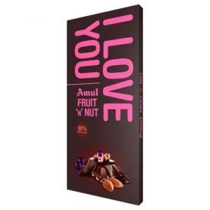 Amul chocolate fruit n nut 150gm