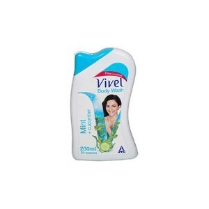 Vivel body wash mint+cucumber 200ml