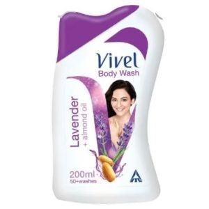 Vivel body wash lavender+almond oil 200ml