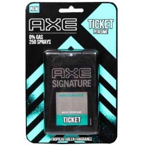 Axe signature mysterious ticket body perfume 17ml