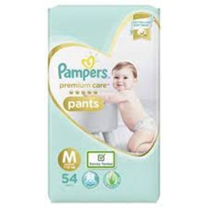 Pampers premium care 7-12kg medium 54 pants