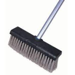 Floor cleaning medium scratch brush