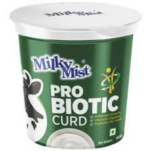 Milky mist pro biotic curd 400gm