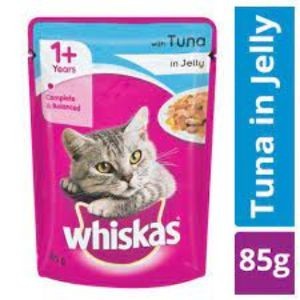 Whiskas tuna in jelly 1+ years 85gm