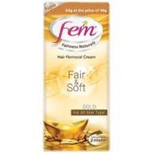 Fem fair&soft gold hair removal cream 25g