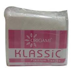 Origami klassic premium tissues 100 servi 27*27 1ply