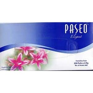 Paseo elegant facial box pack 200pull*2ply