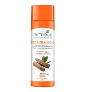 Biotique Ad. Ayurveda Bio Sandalwood 50+Spf Uva/Uvb Face Ltn 190Ml