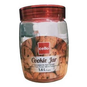 Cello cookie storage jar 1600 ml