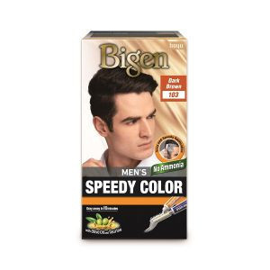 Bigen men`s speedy color dark brown 103