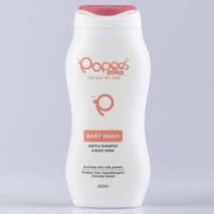 Popees Baby Shampoo & Body Wash 200 Ml