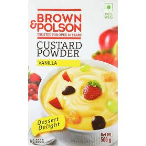 Brown & polson cust.pdr.vanila 500gm