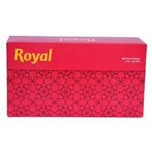 Royal soft face tissues 2ply -100 pulls