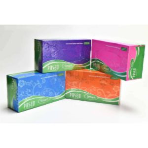 Paseo smart facial tissue 100n pullsx4packs