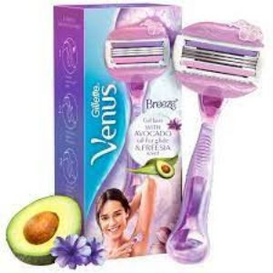 Gillette venus avocado oil & freesia scent razor 1