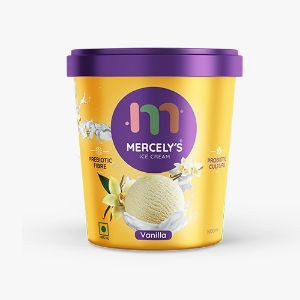 Mercelys ice cream vanila 1250ml