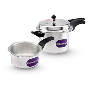 Blueberrys aluminium pressure cooker bpc 53 sl 2 in 1 combo