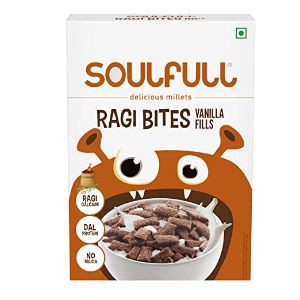 Tata soulful delicious millets ragi bites vanilla  fills 250g