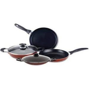 Nolta popular alu.non stick set -rocky(6pcs)