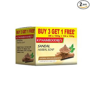 K.p namboodiris sandal herbal soap 4*100