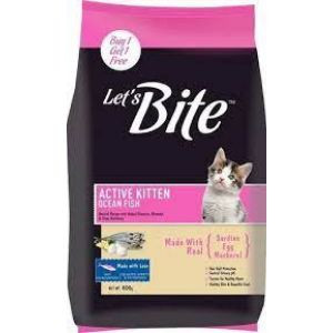 Lets bite active kitten ocean fish 400gm