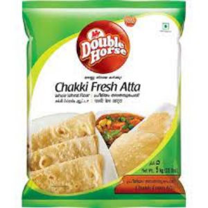 Double horse chakki fre. atta 5 kg