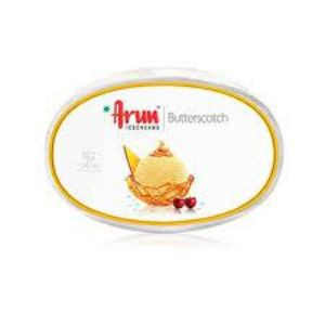 Arun butterscotch icecream tub 1ltr