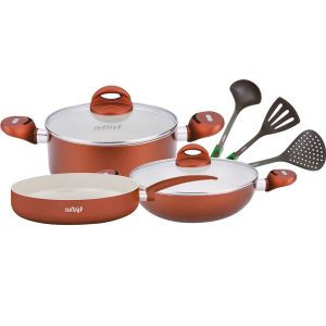 Nolta Non Stick Ceramic Cookware 8 Psc Set