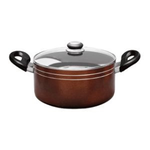 Blueberry'S Non-Stick Biriyani Pot Ruby 4 Ltr With Glass Lid