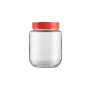 Piramal Jar Round 1L 1Pc W/Plas Lid 101Mm