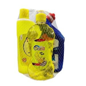 Squad Floor Cleaner 250Ml+Toilet Cleaner 200Ml+Dish Wash Wash Liquid 250Ml