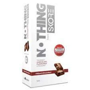 Skore Nothing Thinnest Chocolate Flavoured Condoms 10N