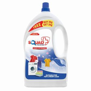 Squad Liquid Detergent 3Kg+2Kg