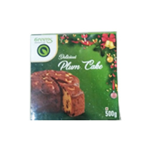 Greens Plum Cake 500 Gm