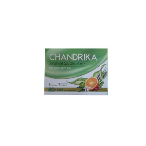 Chandrika Glycerine Ayurveda Gel Bar 75 Gm