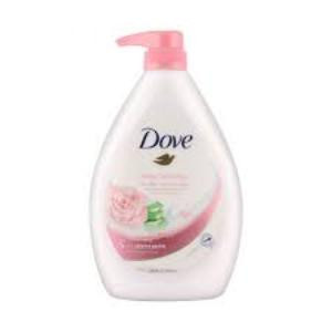 Dove Rose Soothing Body Wash 1 Ltr Imp