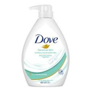 Dove Sensitive Skin Body W Ash 1 Ltr Imp